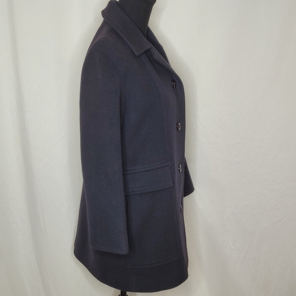 Ferncroft Women's Anglo Fabrics 100% Pure Wool Single Breasted Coat - Size S - Picture 3 of 16